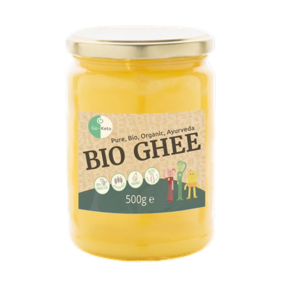 Burro Ghee 100% chiarificato, certificato BIO - 4Nutrition