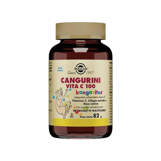 Cangurini Vitamina C 100 cpr masticabili - 4Nutrition