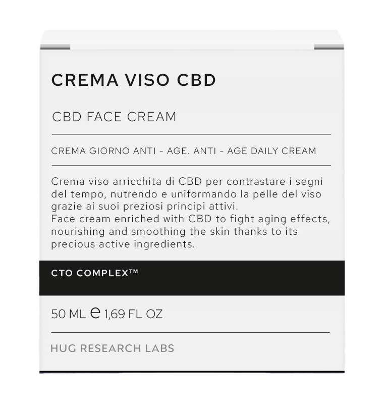 CREMA VISO CBD - 4Nutrition