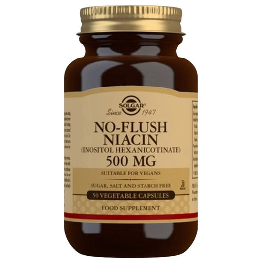 Niacina No - Flush 50 capsule vegetali di 500mg - 4Nutrition