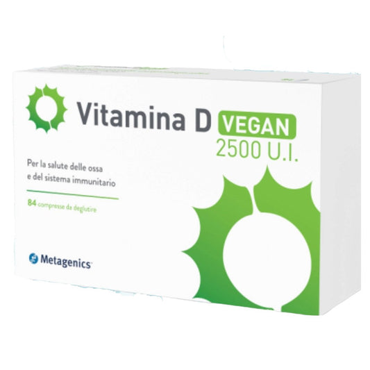 Vitamina D 2500 UI Vegan 85 compresse - 4Nutrition